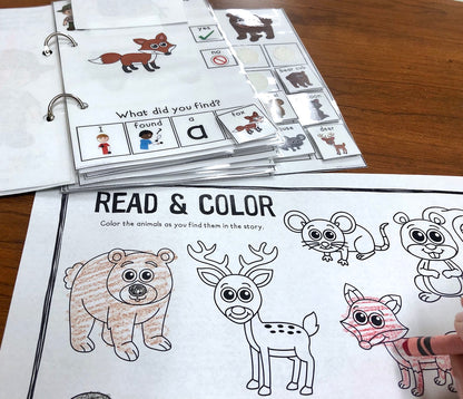 Forest Ranger Rescue Lift a Flap Book (Print & Make Book)