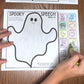 Spooky Speech Ghost ~ One Page Speech and Language Craft