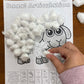 Baaa! Articulation and Language! Speech Therapy Cotton Ball craft (Sheep)