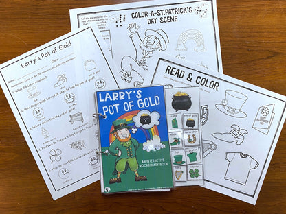 Larry's Pot of Gold Lift a Flap Book (Print & Make Book)