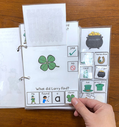 Larry's Pot of Gold Lift a Flap Book (Print & Make Book)