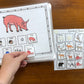 Functional Vocabulary Book: Forest or Farm Animal?  Print & Make Book