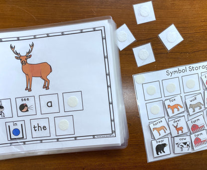 Functional Vocabulary Book: Forest or Farm Animal?  Print & Make Book