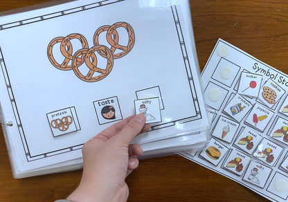 Functional Vocabulary Book: Sweet or Salty?  Print & Make Book