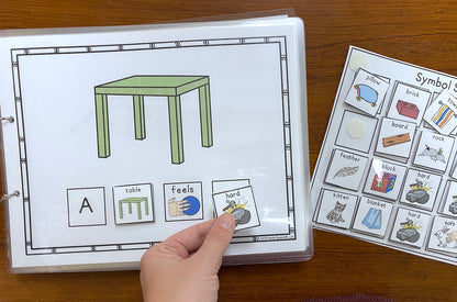 Functional Vocabulary Book: Hard of Soft?  Print & Make Book