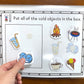 Functional Vocabulary Book: Hot of Cold?  Print & Make Book