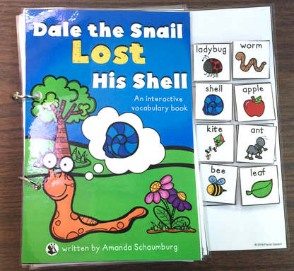 Dale the Snail Lift a Flap Book (Print & Make Book)