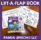 Madalie's' Mystery Lift a Flap Book (Print & Make Book) – Panda Speech ...