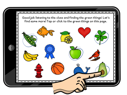 I Spy GREEN Things! Color Series Print & Make Books (includes a digital BOOM Card book)