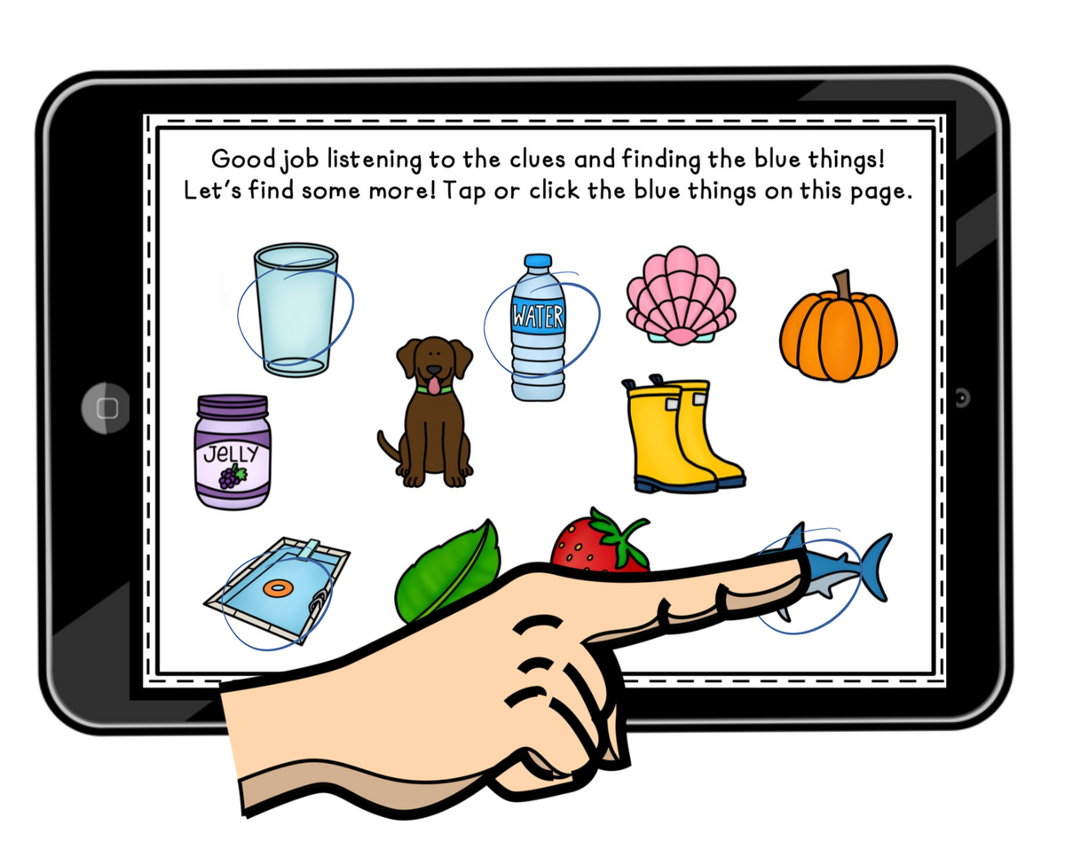 I Spy BLUE Things! Color Series Print & Make Books (includes a digital ...