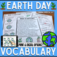 Earth day Vocabulary No-Print Unit ~ Print & Go