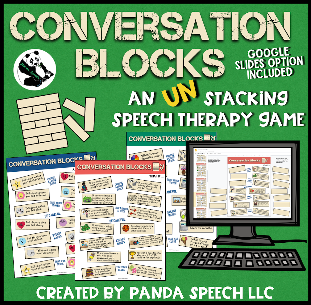 Conversation Blocks ~ Speech Therapy Game Companion
