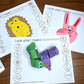 Look What I Made! Craft Holders ~ Print & Go for Speech Therapy