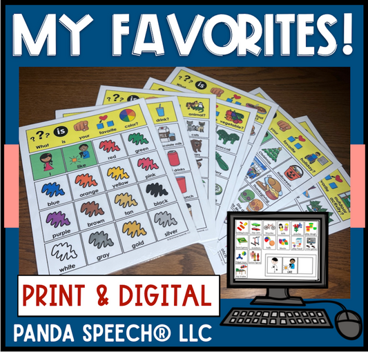 My Favorites Boards ~ Speech Therapy ~ AAC