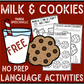 Mike and Cookies Language FREEBIE ~ Print & Go