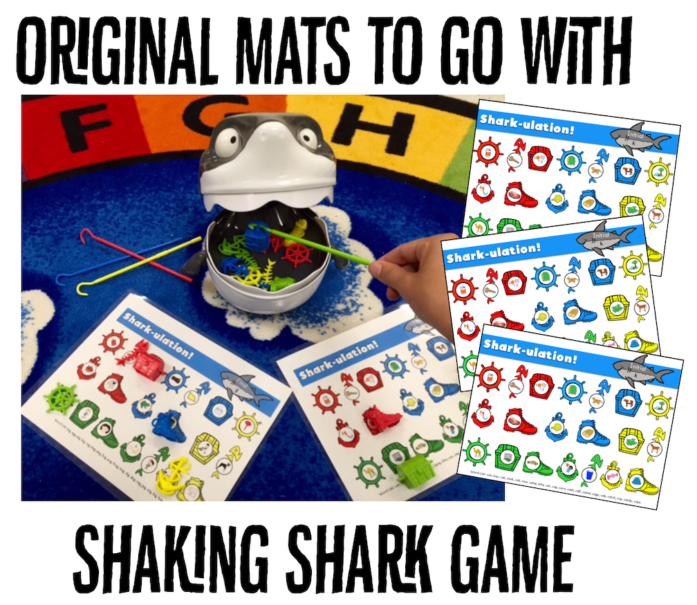 Shark-ulation! ~ Speech Therapy Game Companion for ANY Shark Game