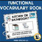Functional Vocabulary Book: Kitchen or Bathroom? Print & Make Book
