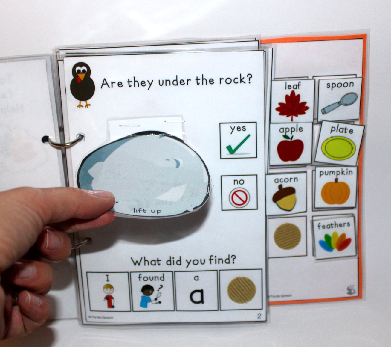 Tom the Turkey Lost His Feathers!  Lift a Flap Book (Print & Make Book)