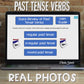 Real Photo Language Cards: What Happened Yesterday (Past Tense Verbs)