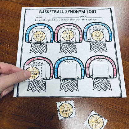Basketball No Prep Language Pack (Quick pack!)